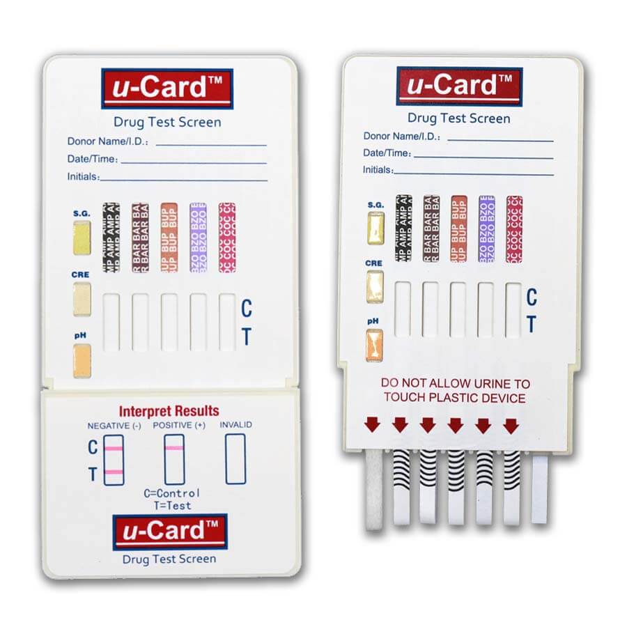 One Step 6 in 1 Professional Multipanel Urine Drug Testing Kits